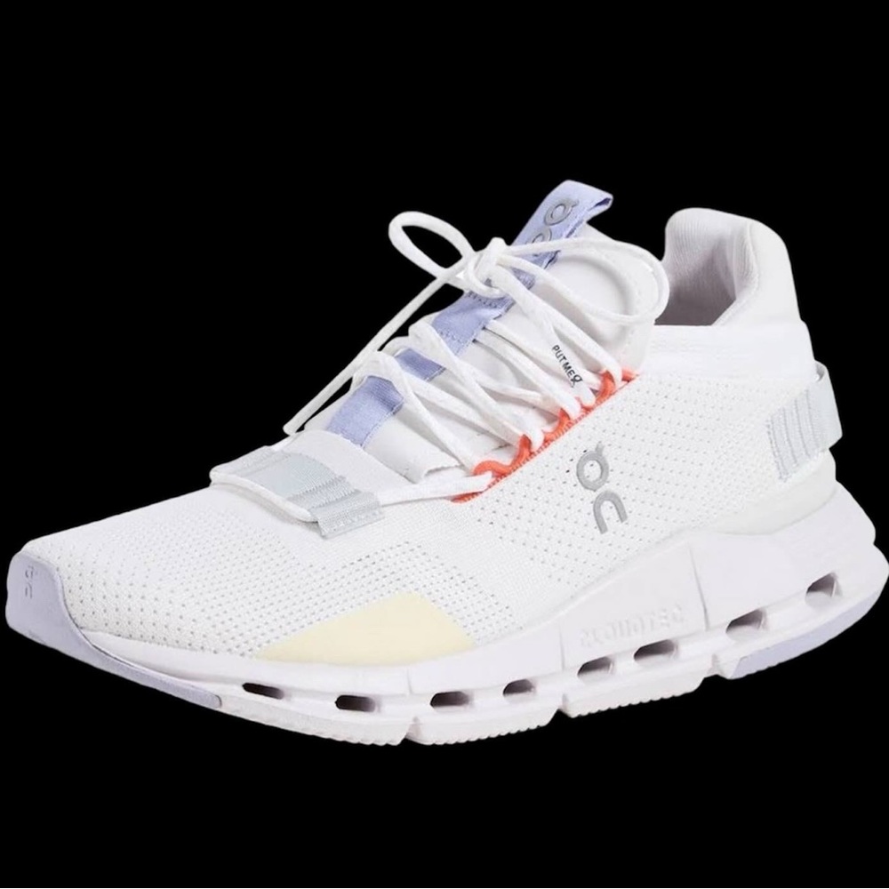 On cloud shoes
